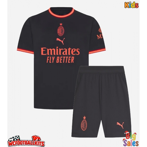 AC Milan Rafael Leao #10 Replica Third Stadium Kit for Kids 2026-27 Short Sleeve (+ pants)